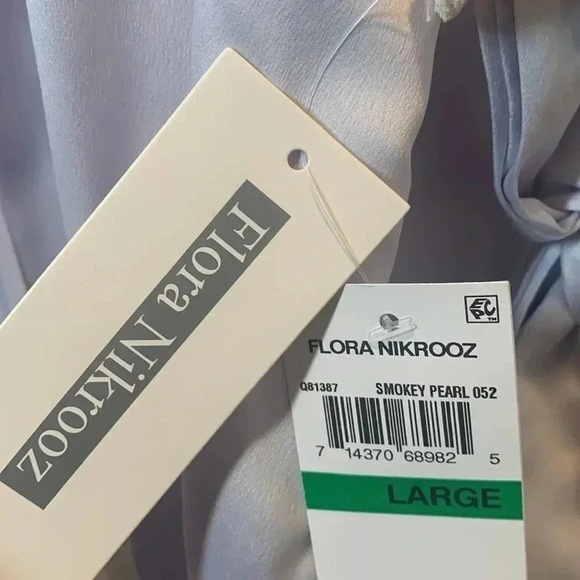 Flora Nikrooz Robe Lace Chermeuse Wrap Size Large New - Picture 9 of 9